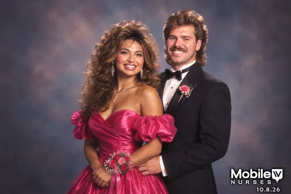 After photo: 1980s Prom Portrait, Mobile Nurses, October 2026