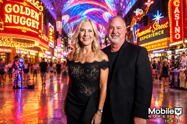 After photo: Fremont Street Experience, Mobile Nurses, October 2026