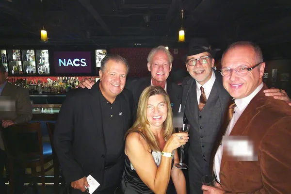 Before photo: Vintage Silent Movie, 2026 NACS Supplier Board Dinner