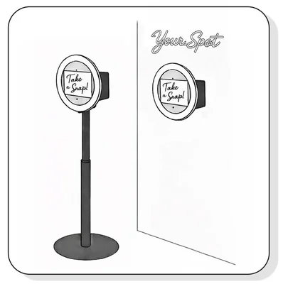 Step 1: We install a PicBot in your spot