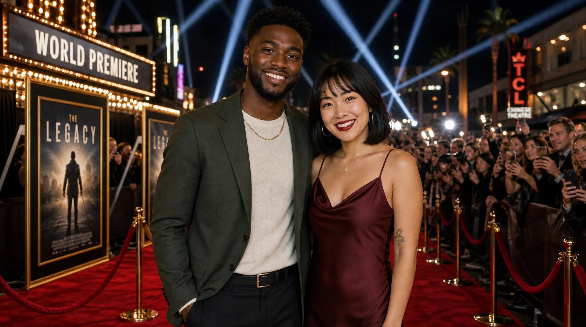 Celebrity AI photo booth effect sample