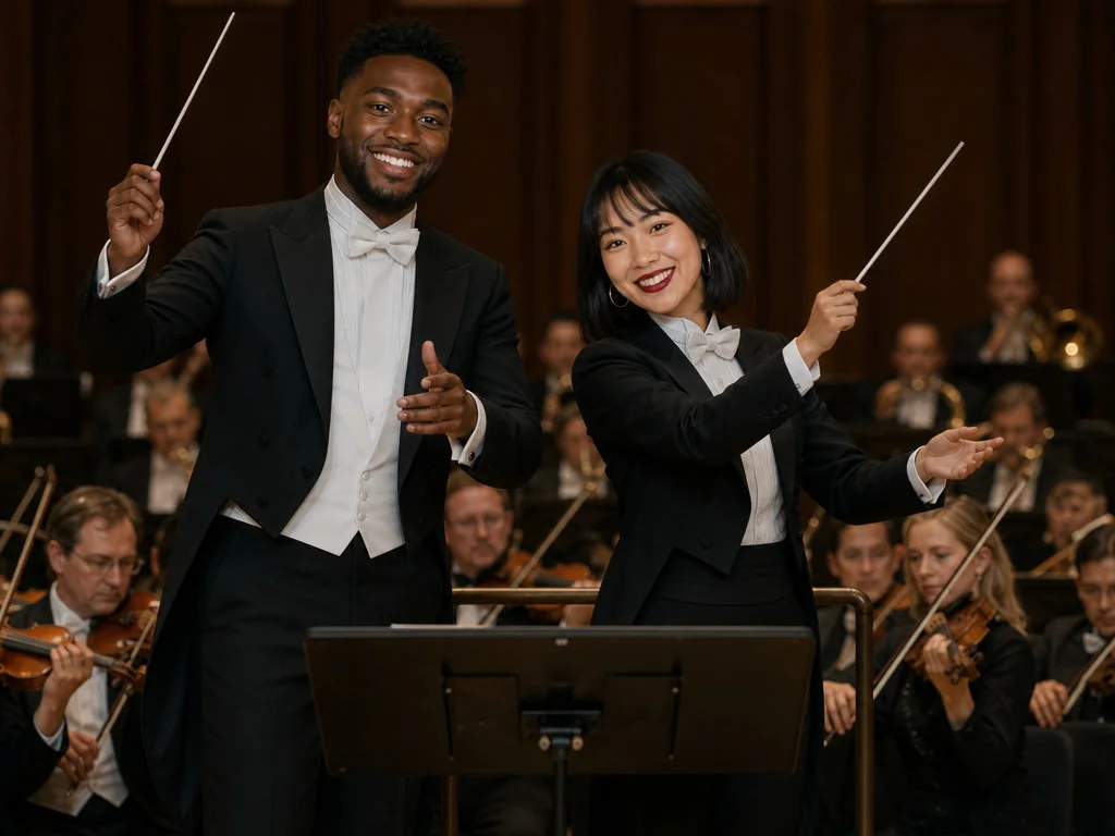 Symphony Conductor — AI photo booth effect, Couple rendering