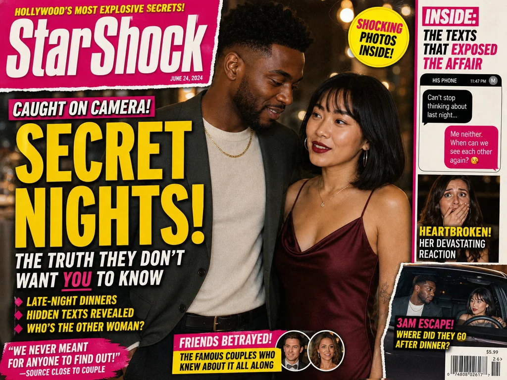 Tabloid Scandal — AI photo booth effect, Couple rendering