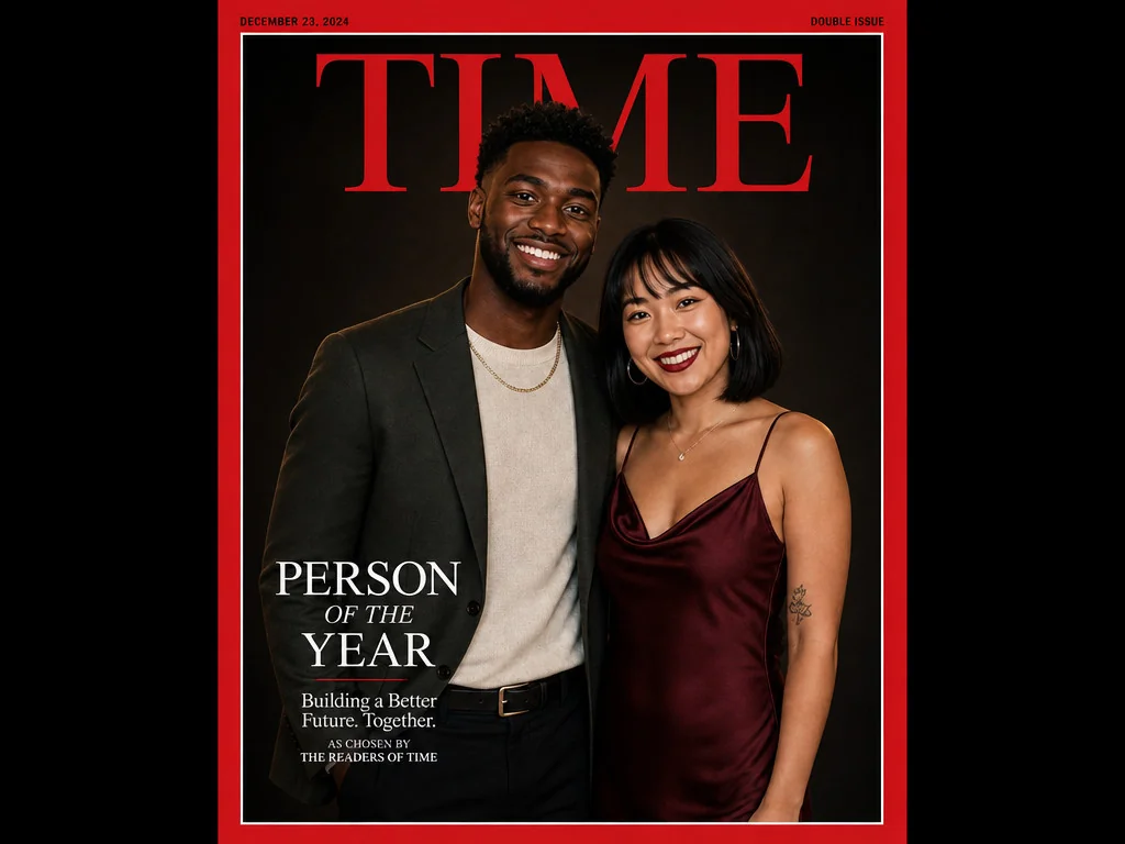 Time Person of the Year — AI photo booth effect, Couple rendering