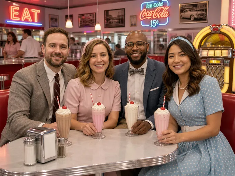 1950s Diner — group