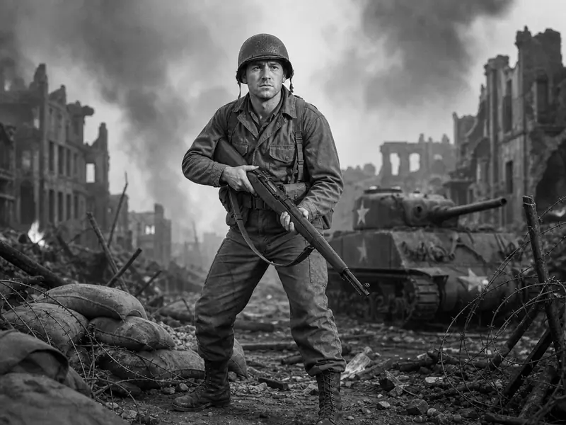 1950s WWII War Movie — solo