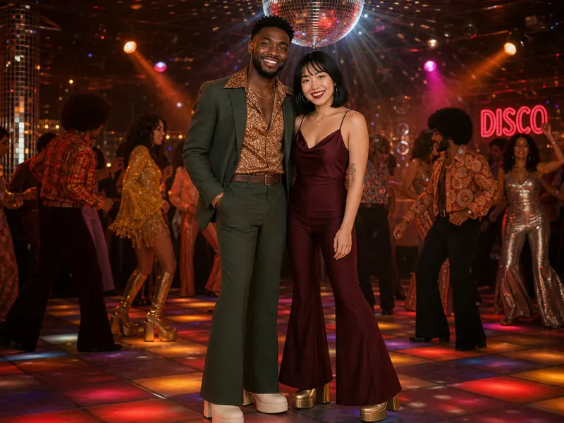 1970s Disco — couple