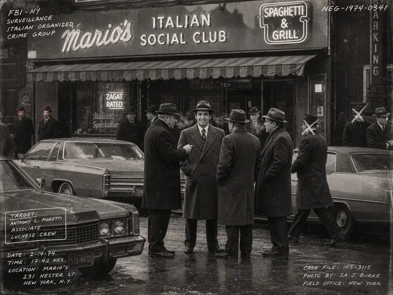 1970s Mobster FBI Recon Photo AI photo booth effect — Solo rendering