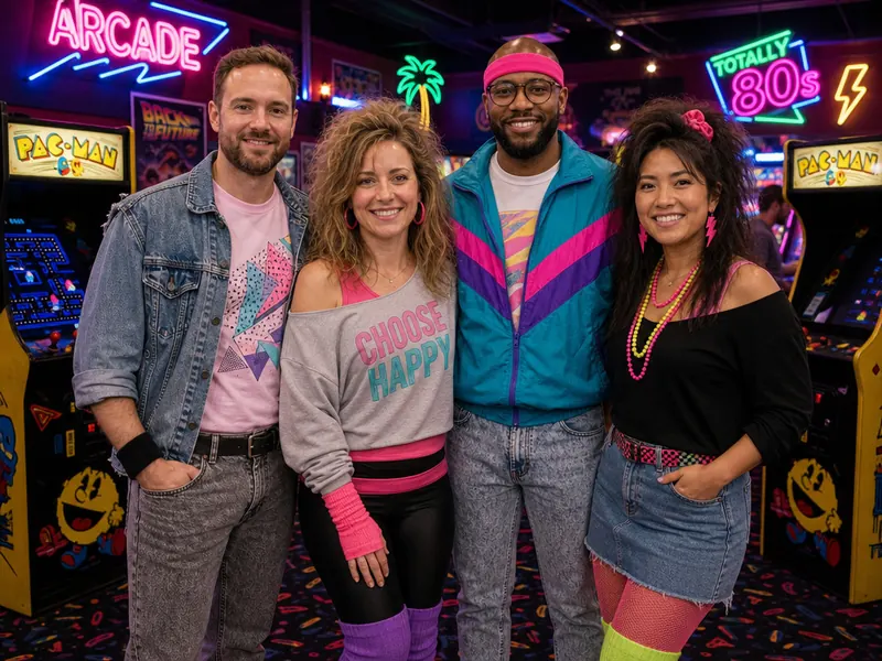 1980s Arcade — group