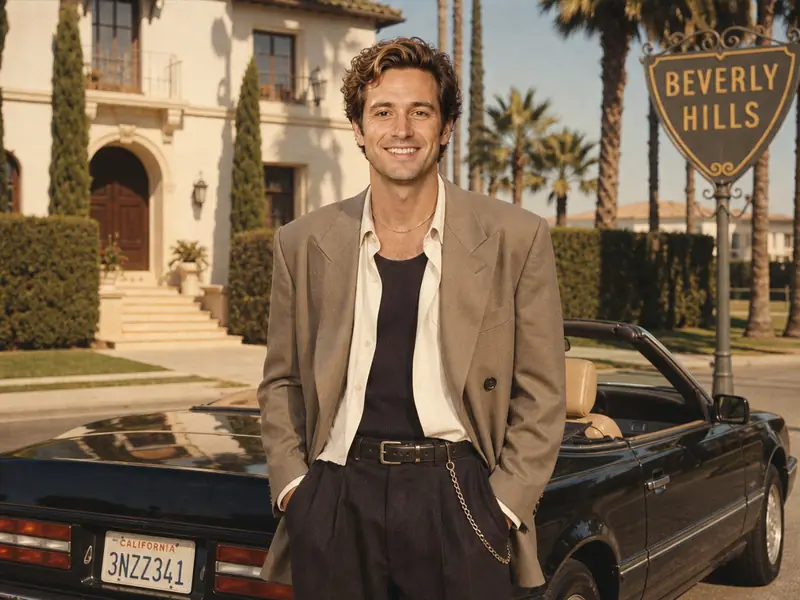 1990s Beverly Hills Drama AI photo booth effect — Solo rendering