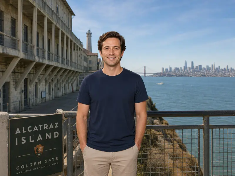 Alcatraz San Francisco AI photo booth effect — Solo rendering