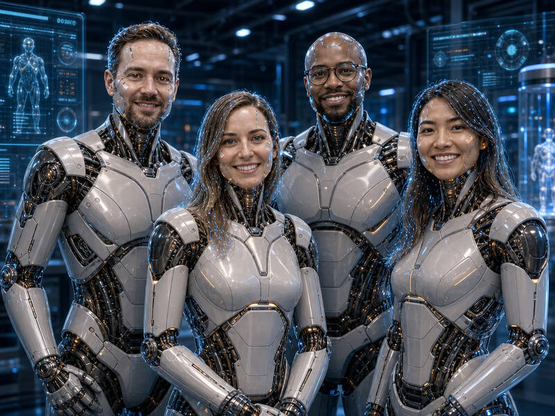 Android Conversion AI photo booth effect — Group rendering