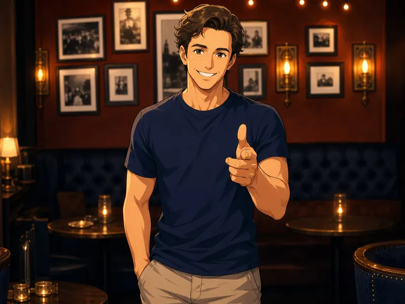 Anime Style AI photo booth effect — Solo rendering