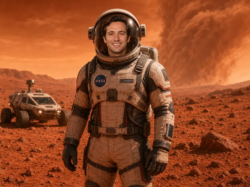 Astronaut on Mars — solo