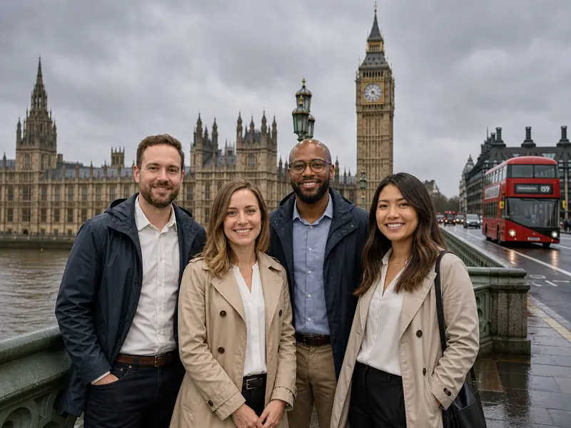 Big Ben London AI photo booth effect — Group rendering