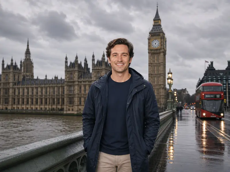 Big Ben London AI photo booth effect — Solo rendering