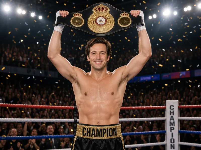 Boxing Champion Belt — solo
