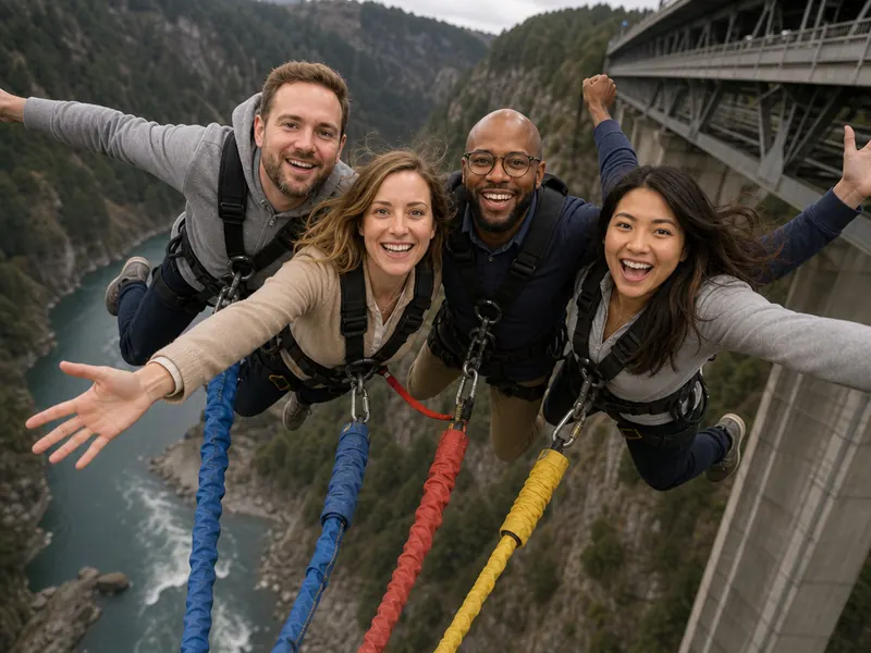 Bungee Jumping — group