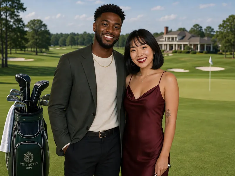 Caddyshack Golf Course — couple