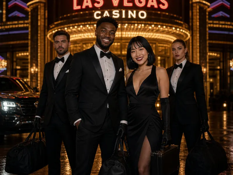 Casino Heist Lineup — couple