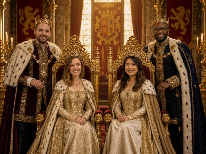 Castle Throne Royals — group