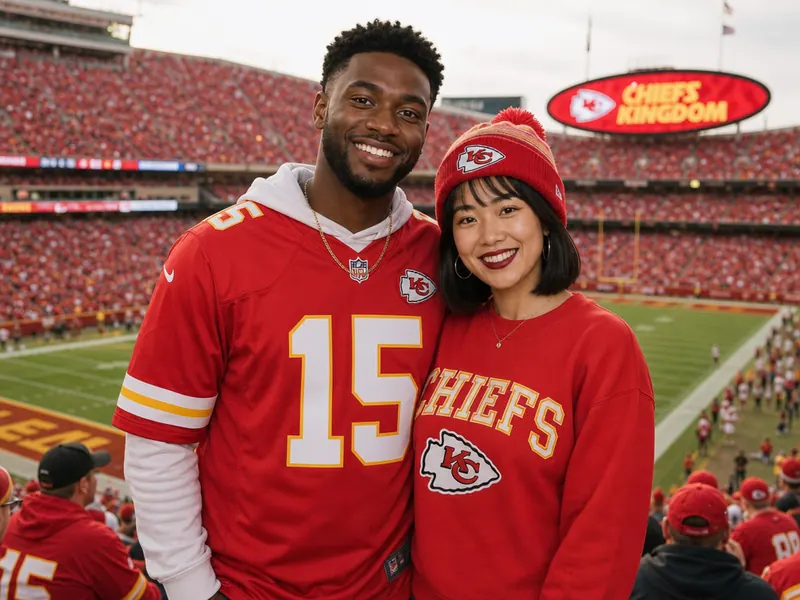 Chiefs Game AI photo booth effect