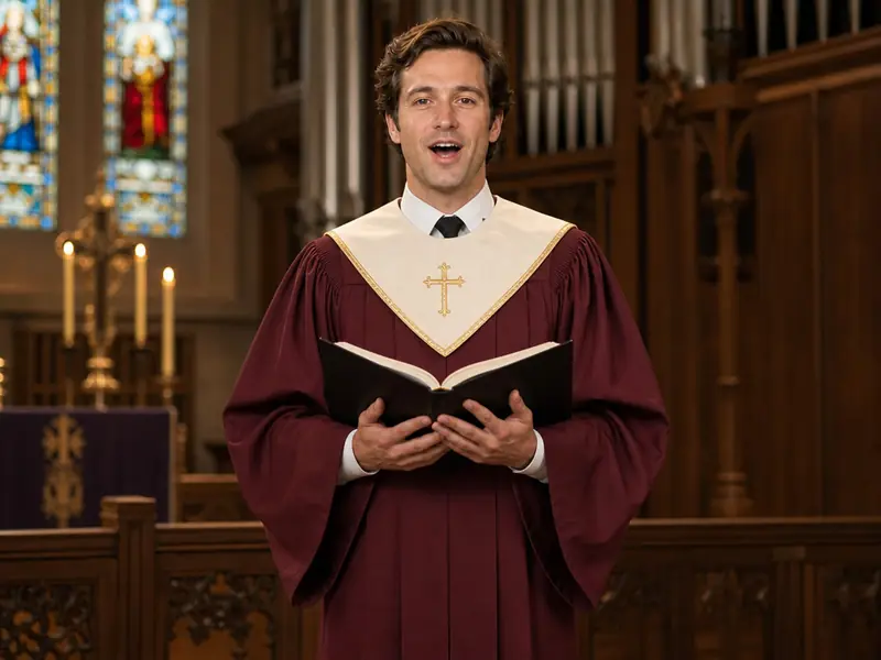 Church Choir AI photo booth effect — Solo rendering