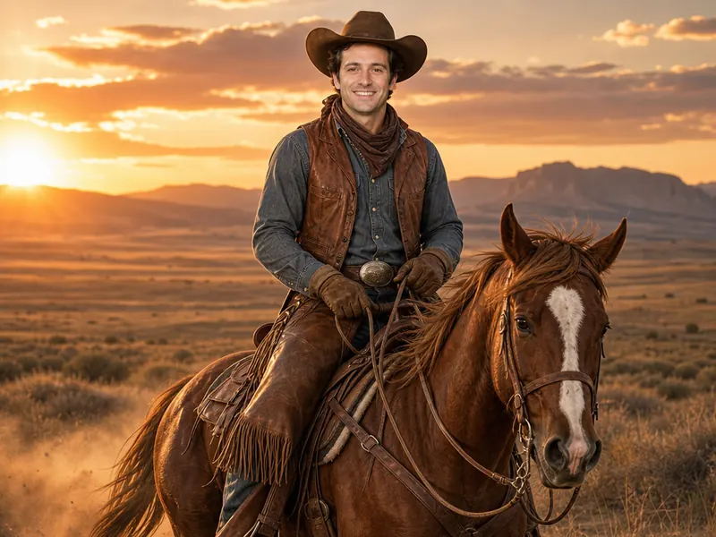 Cowboy Horseback — solo