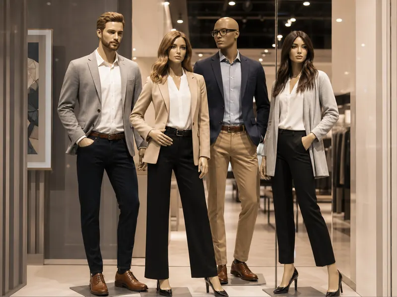 Department Store Mannequin AI photo booth effect — Group rendering