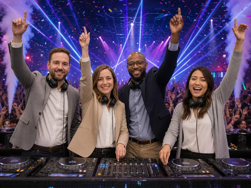 DJ Booth — group
