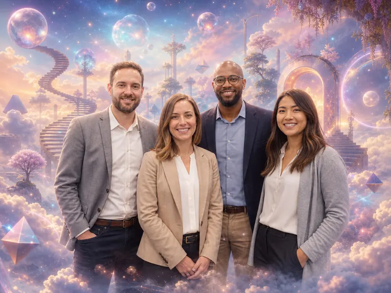 Dreamscape AI photo booth effect — Group rendering