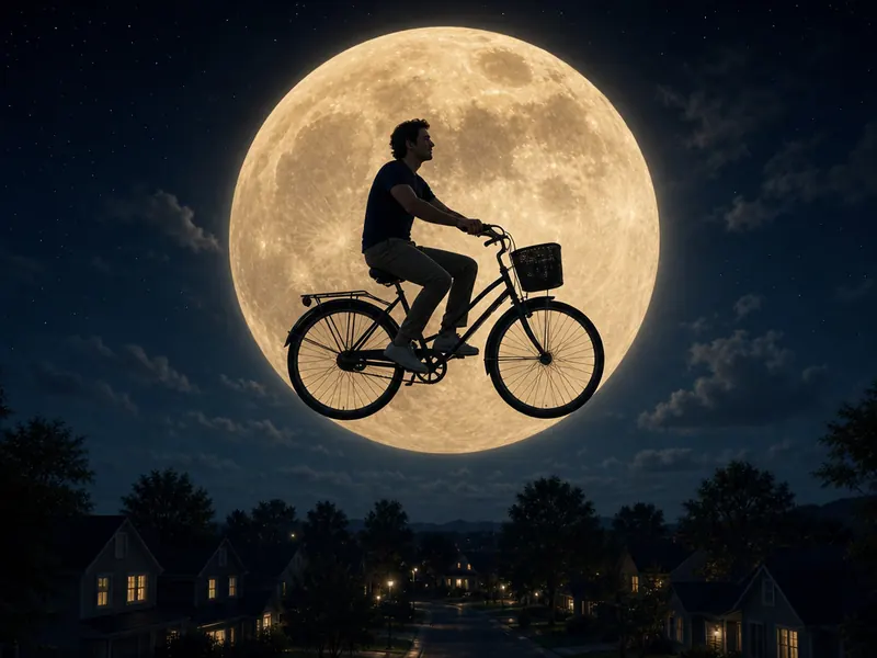 E.T. Bicycle Across the Moon — solo