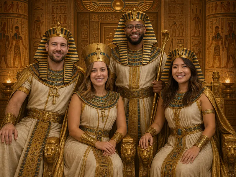 Egyptian Pharaoh — group