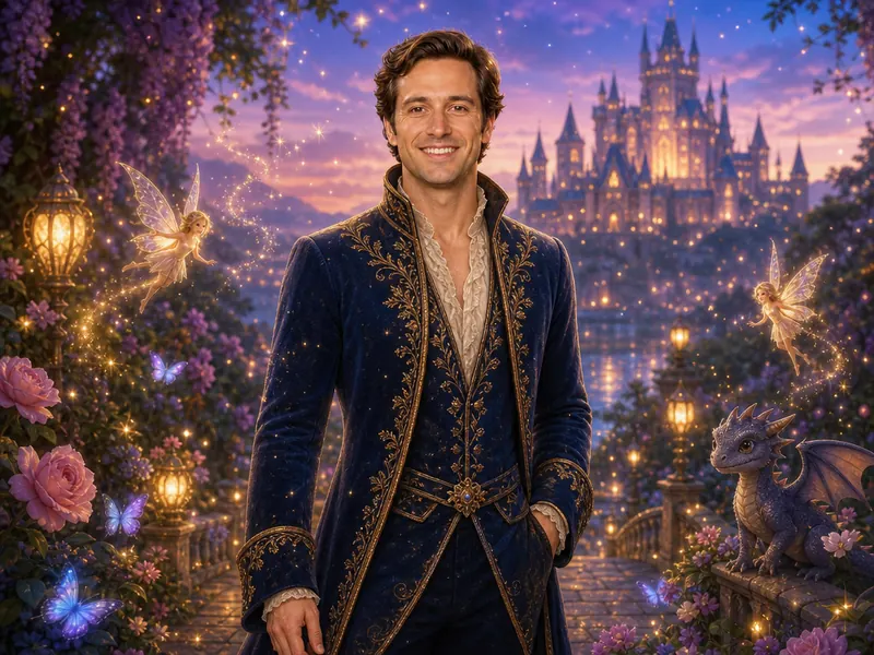 Fairytale Enchanted AI photo booth effect — Solo rendering