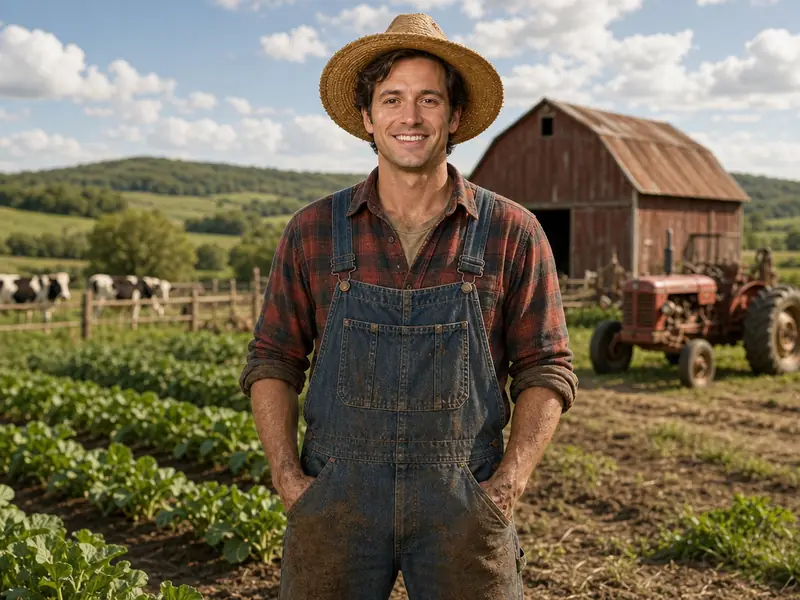Farmer AI photo booth effect — Solo rendering