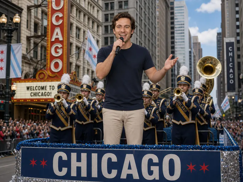 Ferris Bueller Parade Float — solo