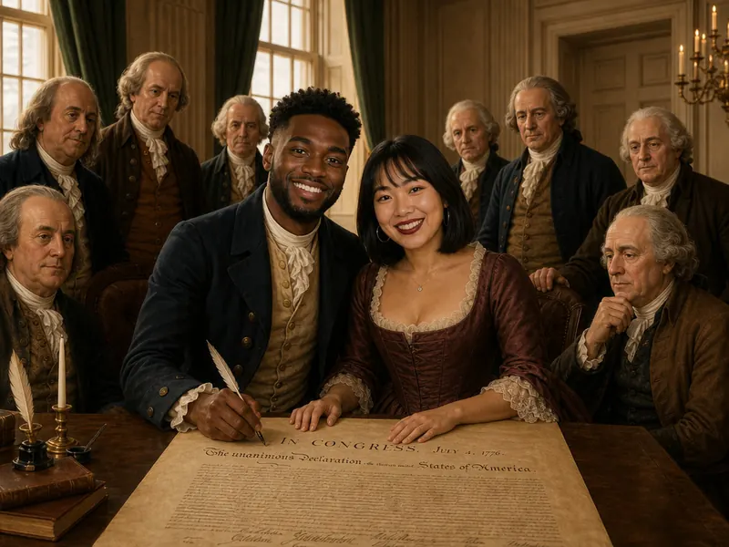 Founding Fathers — couple