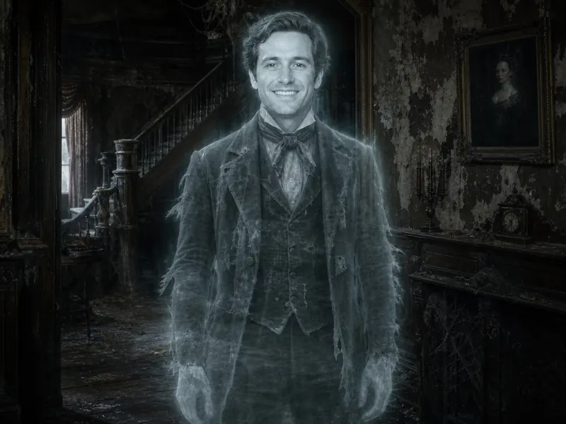 Ghost Transform AI photo booth effect — Solo rendering