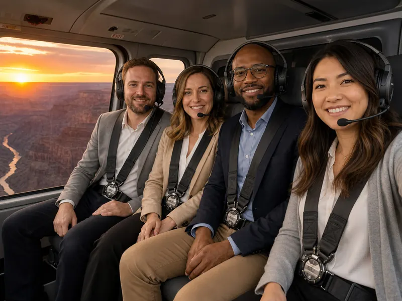 Grand Canyon Helicopter — group