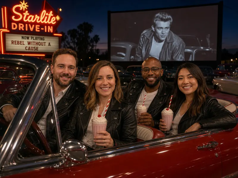 Grease Drive-In — group