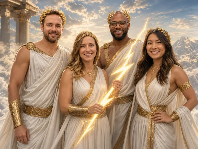 Greek God Olympus — group