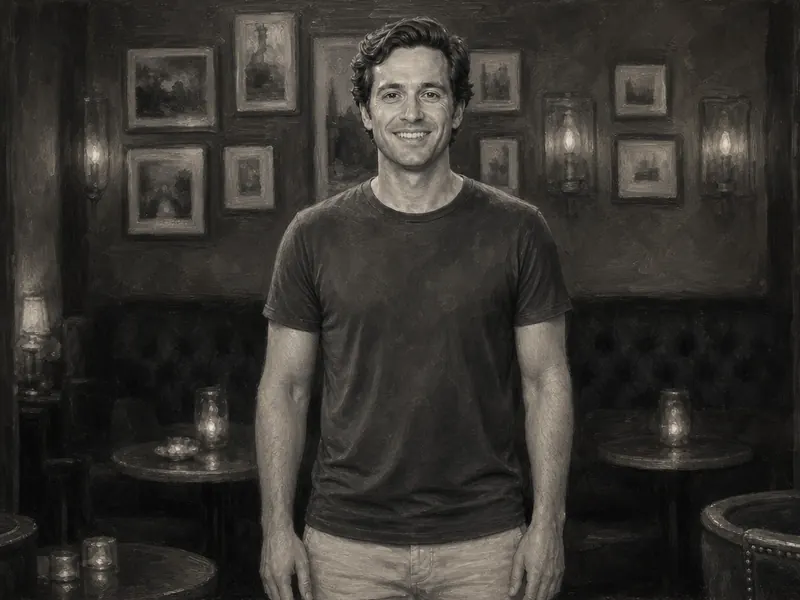Grisaille Tones AI photo booth effect — Solo rendering