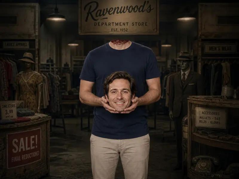 Headless Department Store AI photo booth effect — Solo rendering