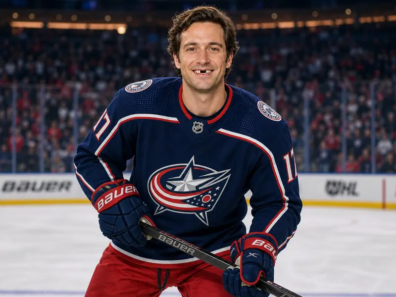 Hockey Player AI photo booth effect — Solo rendering