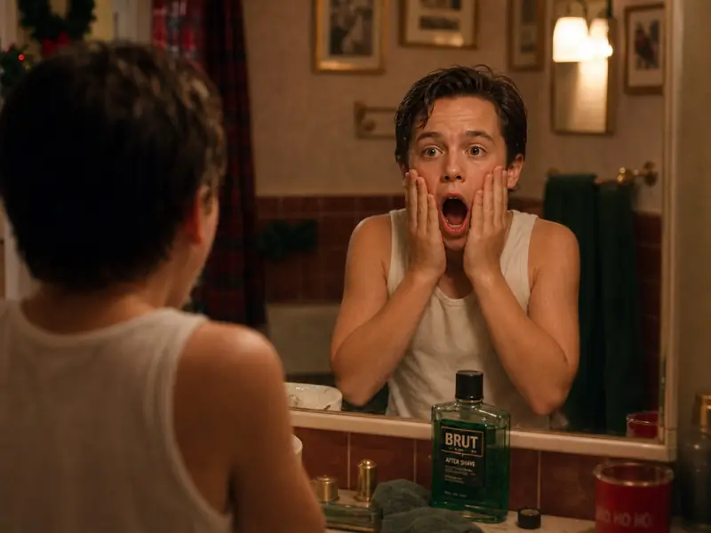 Home Alone Aftershave Scream AI photo booth effect — Solo rendering