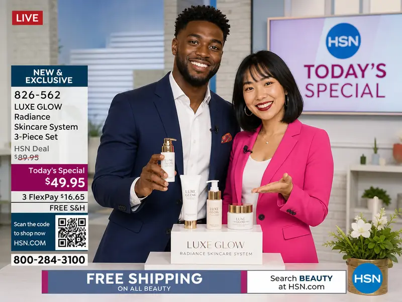 Home Shopping Network AI photo booth effect — Couple rendering
