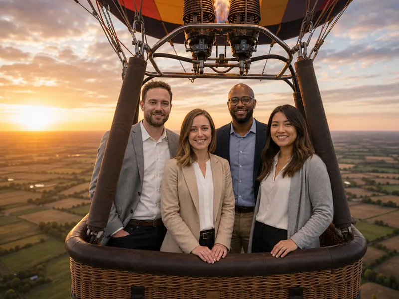 Hot Air Balloon — group