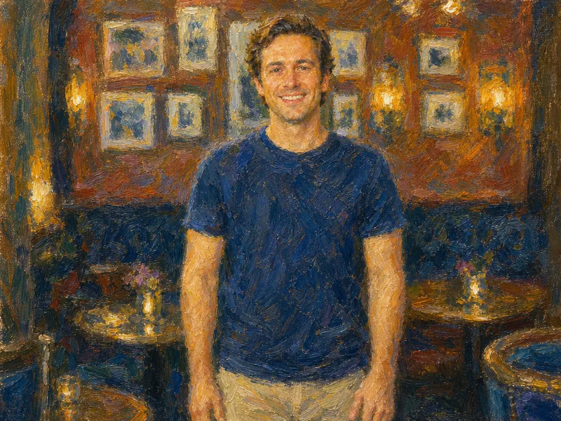 Impressionist Painting AI photo booth effect — Solo rendering