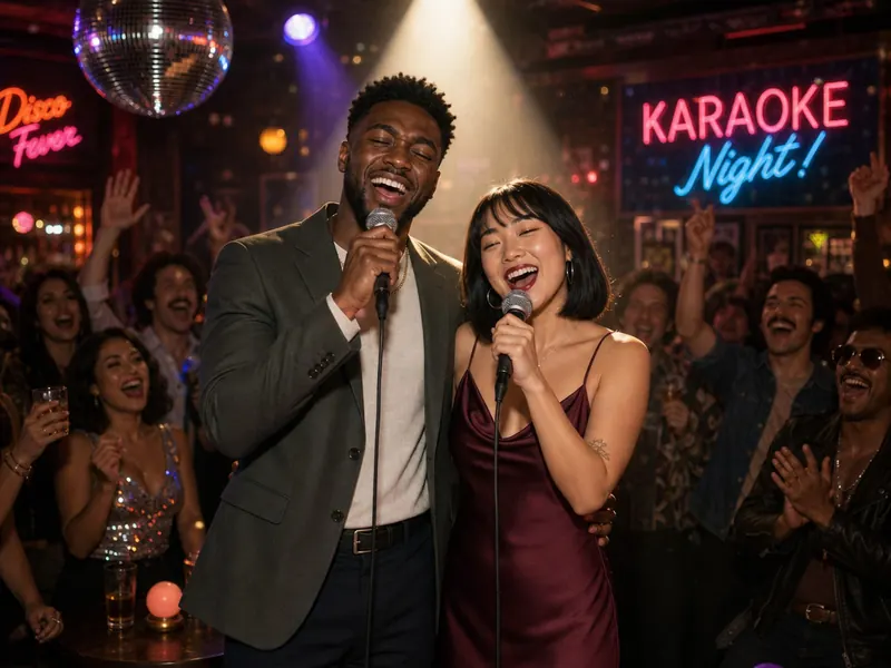 Karaoke Spotlight — couple