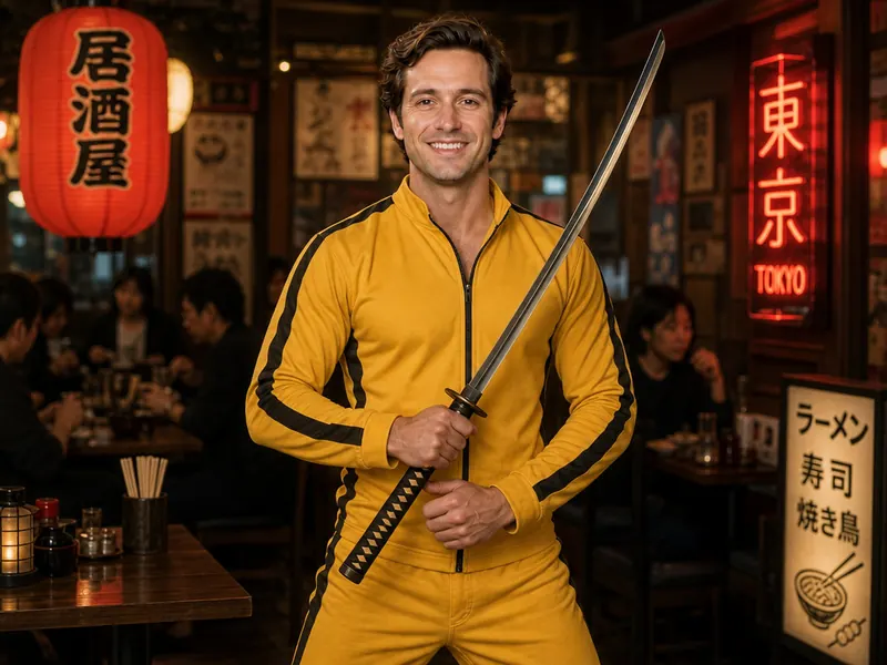 Kill Bill Yellow Tracksuit — solo